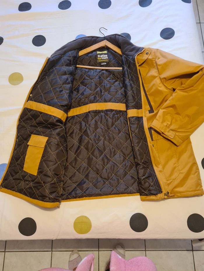 Parka homme multipoche