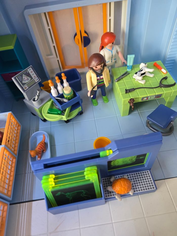 Lot playmobil centre vétérinaire - photo numéro 4