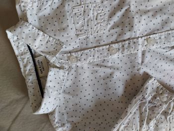 Chemise à pois