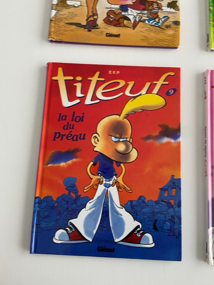 Lot de 4 BD Titeuf - Tomes 5, 6, 9 et 10 - photo numéro 3