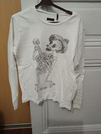 Tee-shirt IKKS blanc et noir