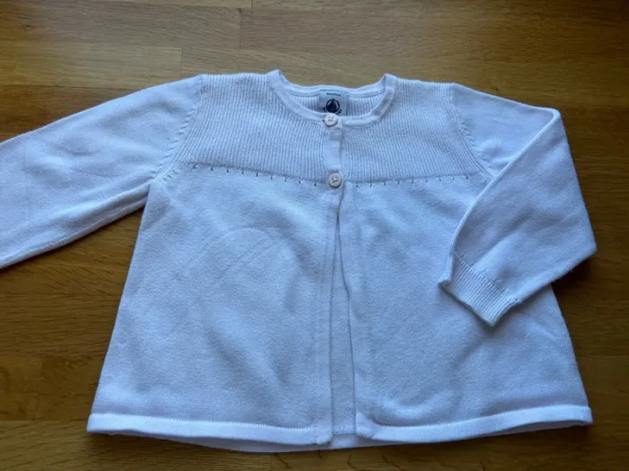 Gilet petit bateau 18 mois fille