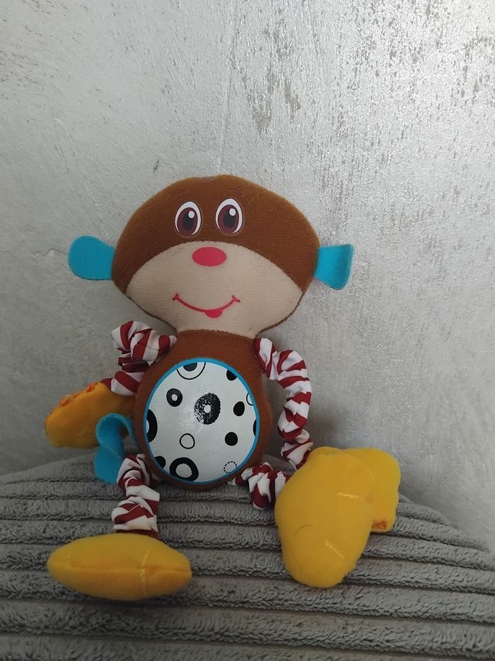 Peluche hochet bébé