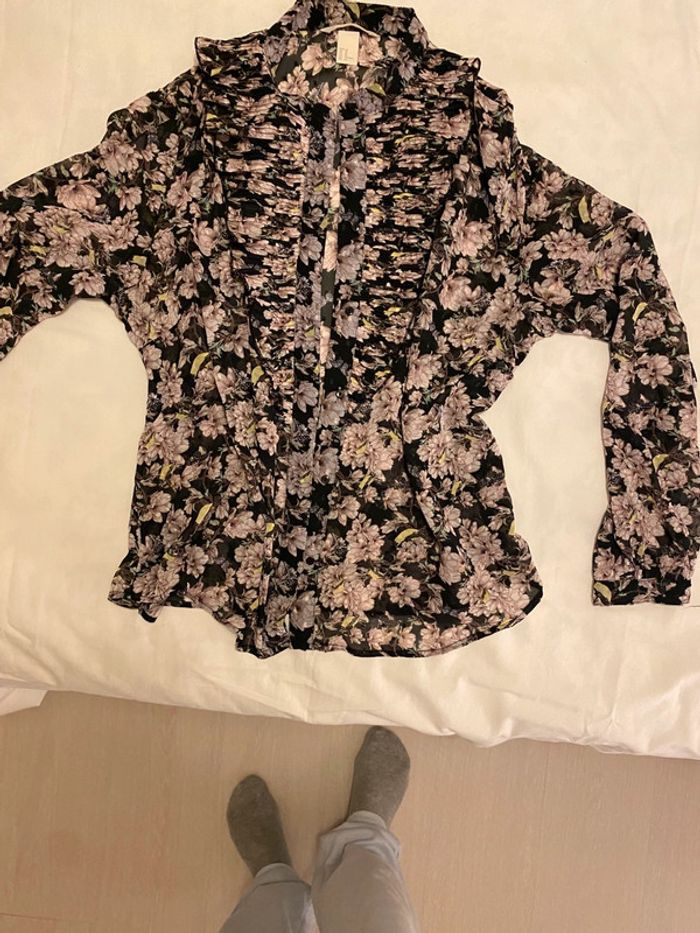 Chemisier à fleurs HetM