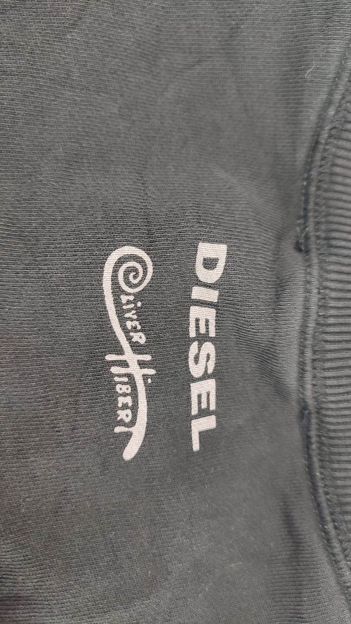 Vêtement Homme Pull Sweats noir Diesel x Oliver Hibert taille L (a confirmer) #Retrostreet - photo numéro 9