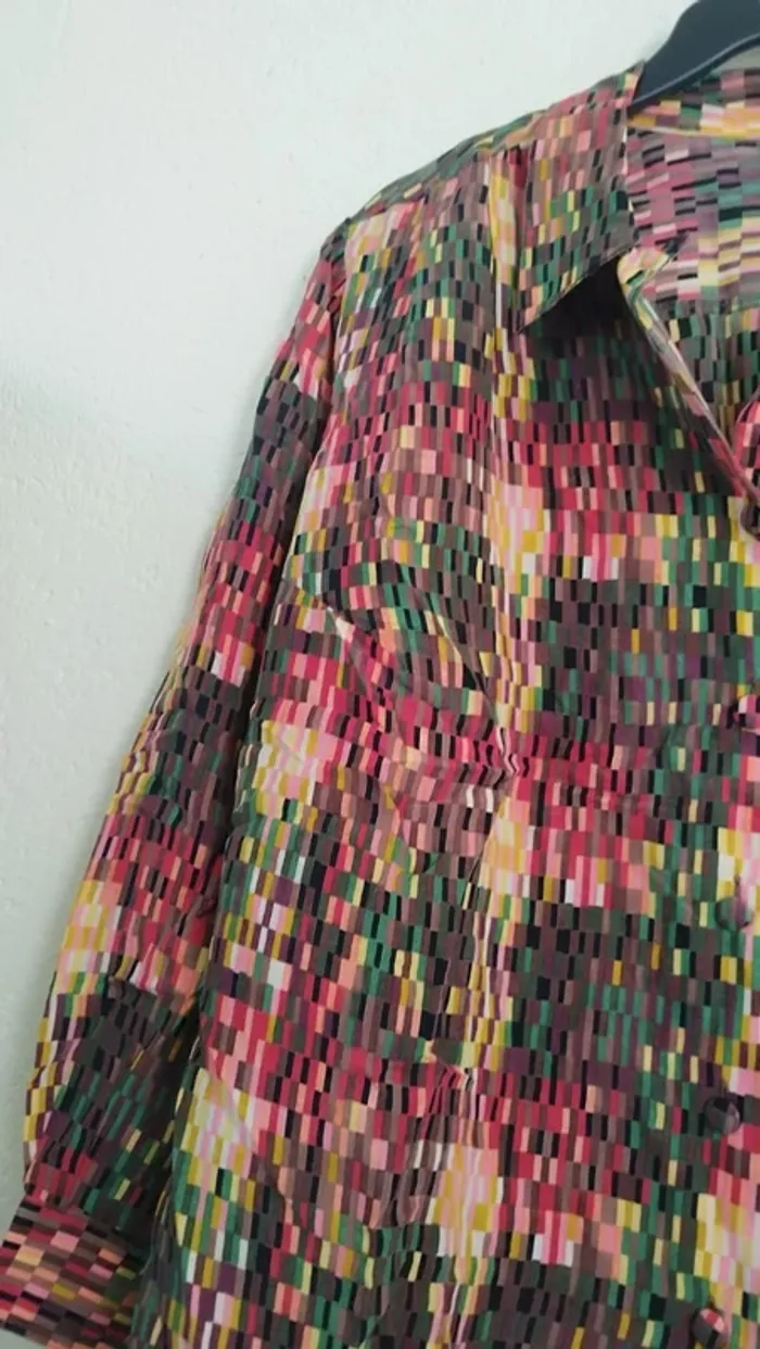 Chemisier coloré - Solfin - taille 50 - photo numéro 5