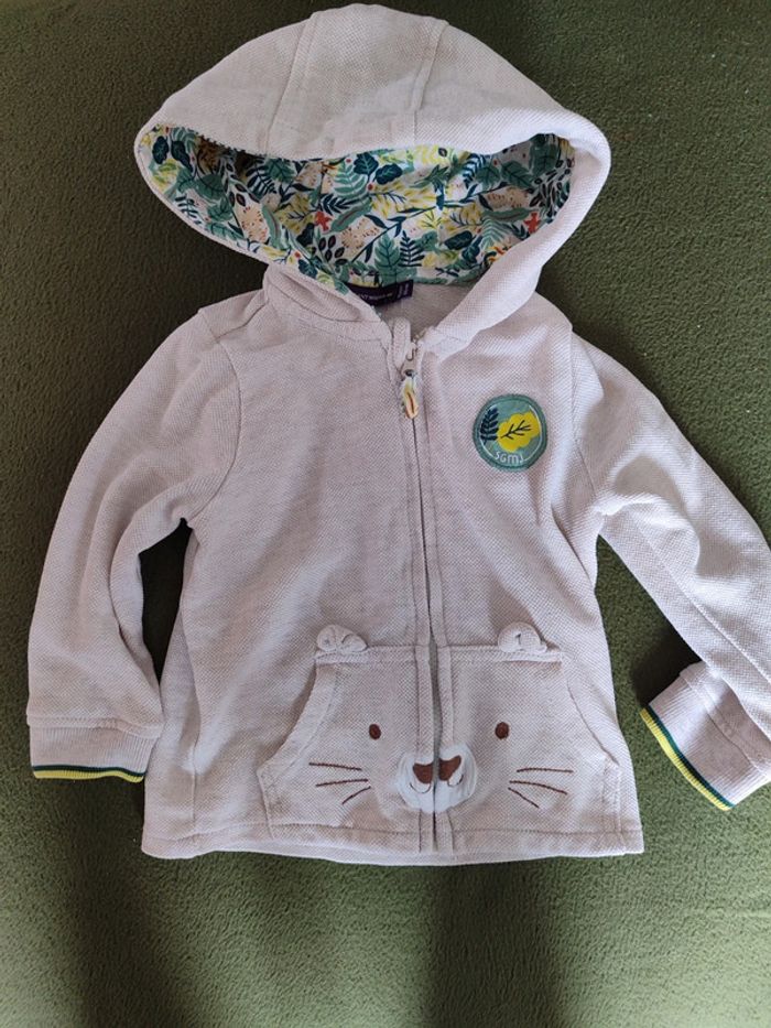 Gilet sgm chat 2 ans