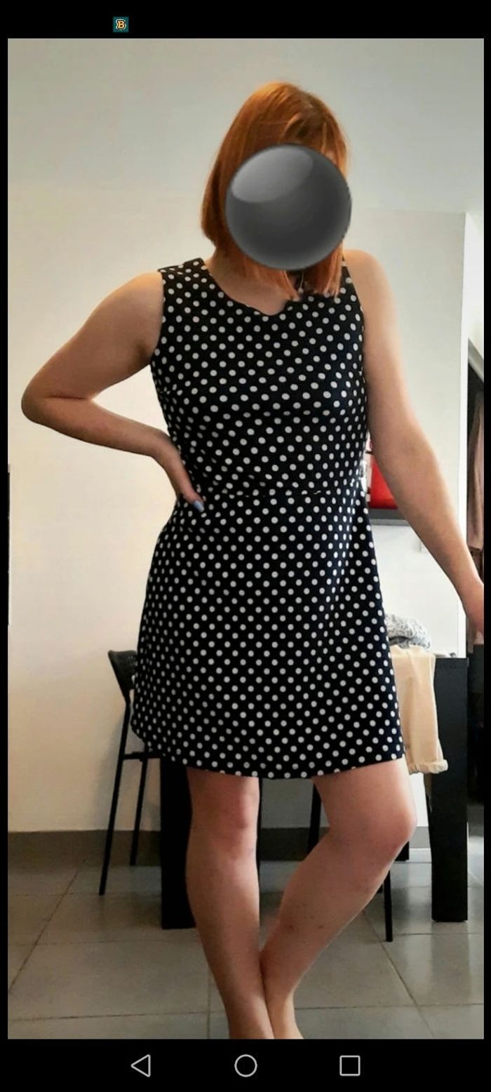 Robe à pois