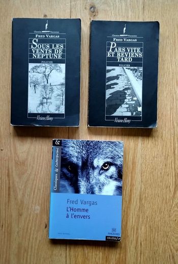 3 livres policiers de Fred Vargas