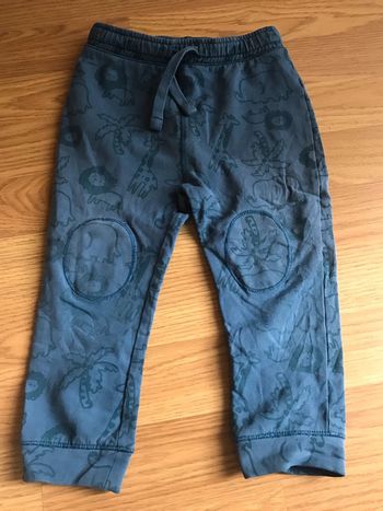 Pantalon garçon savane bleu taille 23 mois