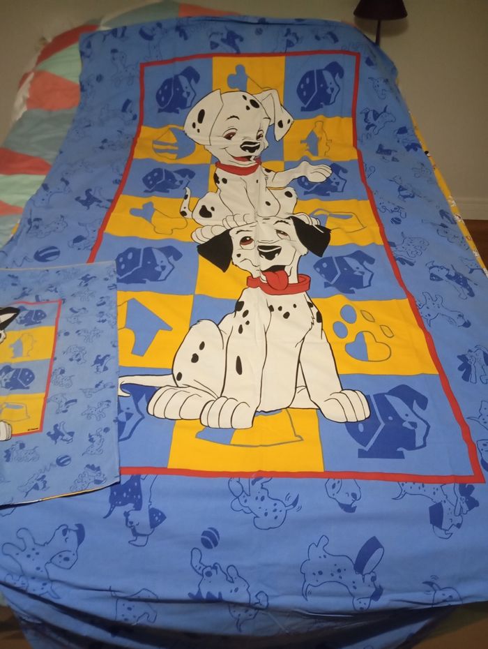 Parure de lit une personne Disney dalmatiens