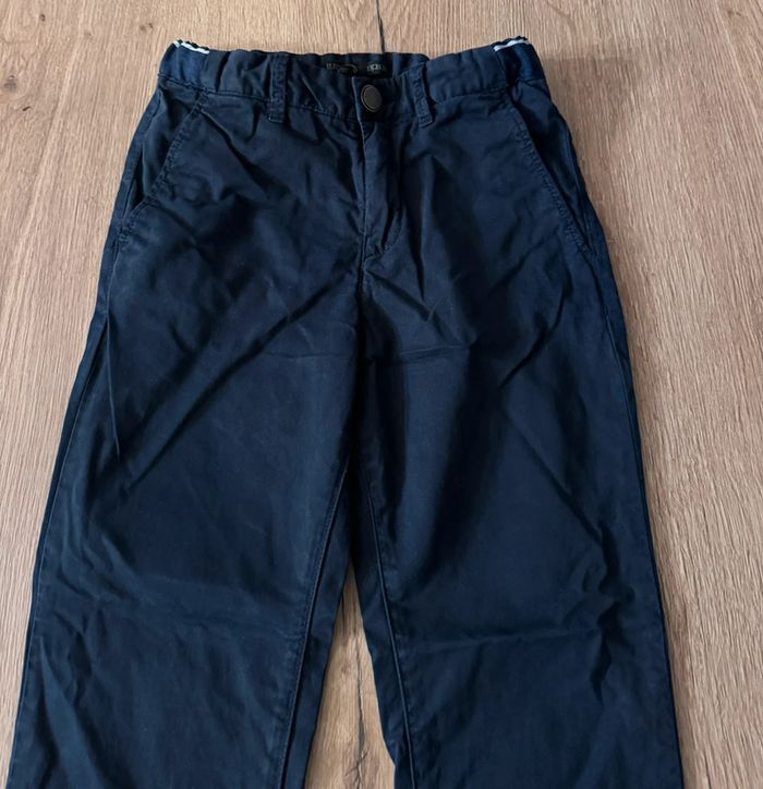 Pantalon slack fit chino ikks taille 10 ans comme neuf - photo numéro 2