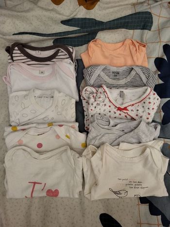 Lot de 10 bodies