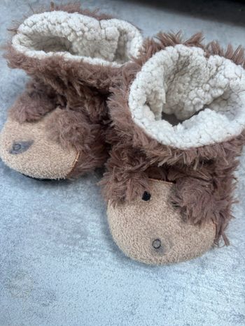 Chaussons bébé herisson