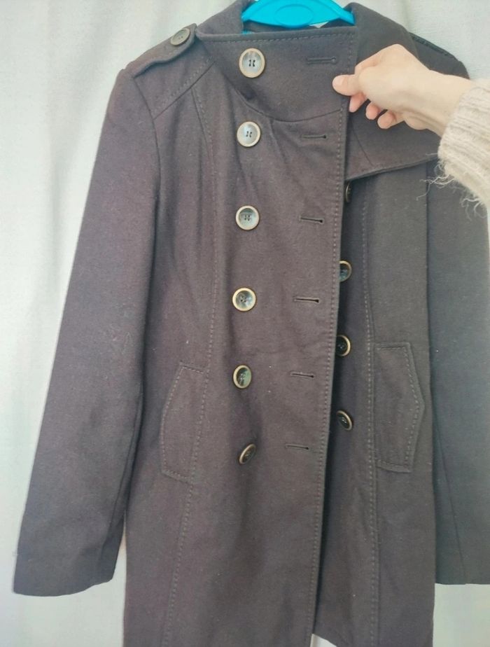 Manteau trench automne hiver Etam taille 38 - photo numéro 3