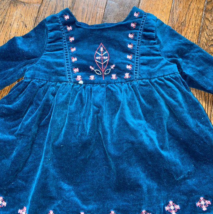 Robe velour sergent major 3 mois - photo numéro 2