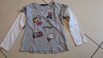 T-shirt manches longues fille 8 ans