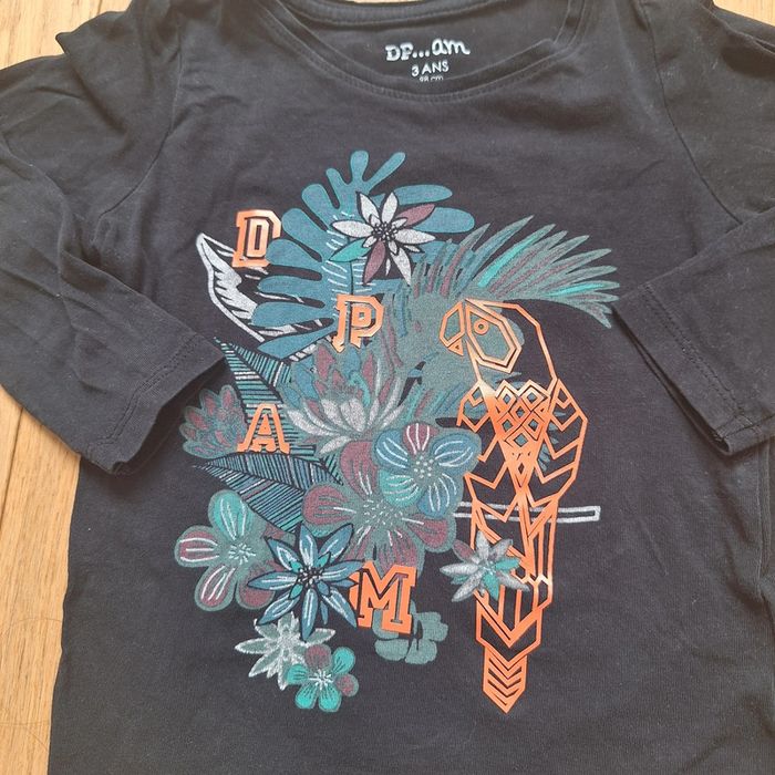 Lot de 2 T-shirt manches longues DPAM 36 mois - photo numéro 7