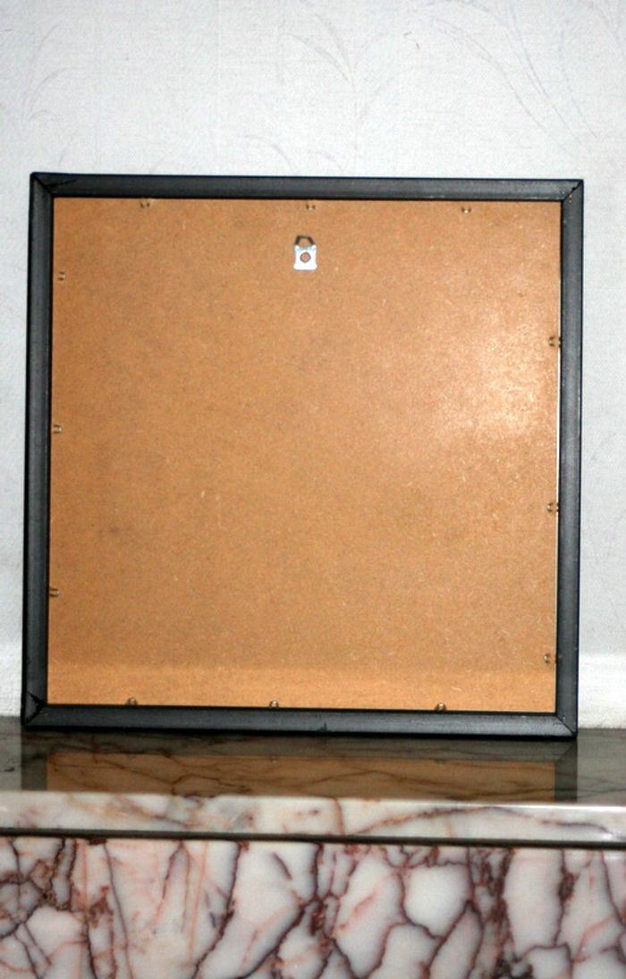Cadre Noir 33x33cm - photo numéro 6