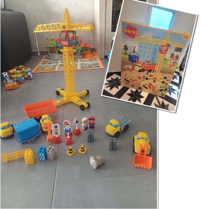 Grue A-brick Ecoiffier