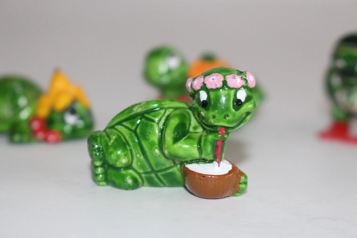 Kinder Serie Tiny Tortues 7 figurines - photo numéro 6