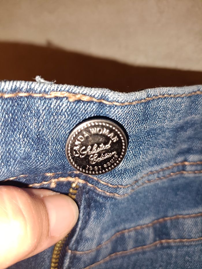 Jupe en jean femme Love Canda, taille 38 - photo numéro 4