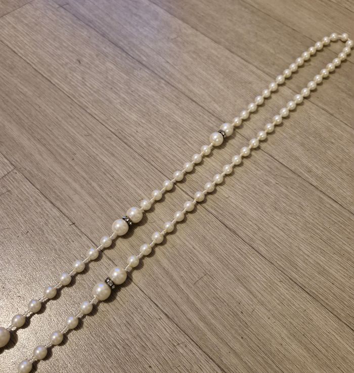 Long collier de perles 75cm - photo numéro 3