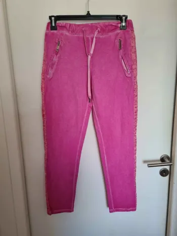 Pantalon rose taille 38