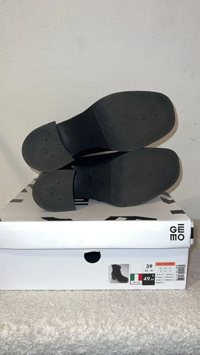 Bottines gros talon - photo numéro 2