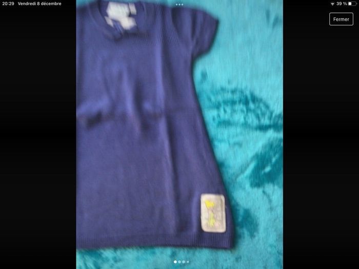 robe disney 2 / 3 ans violette tbe