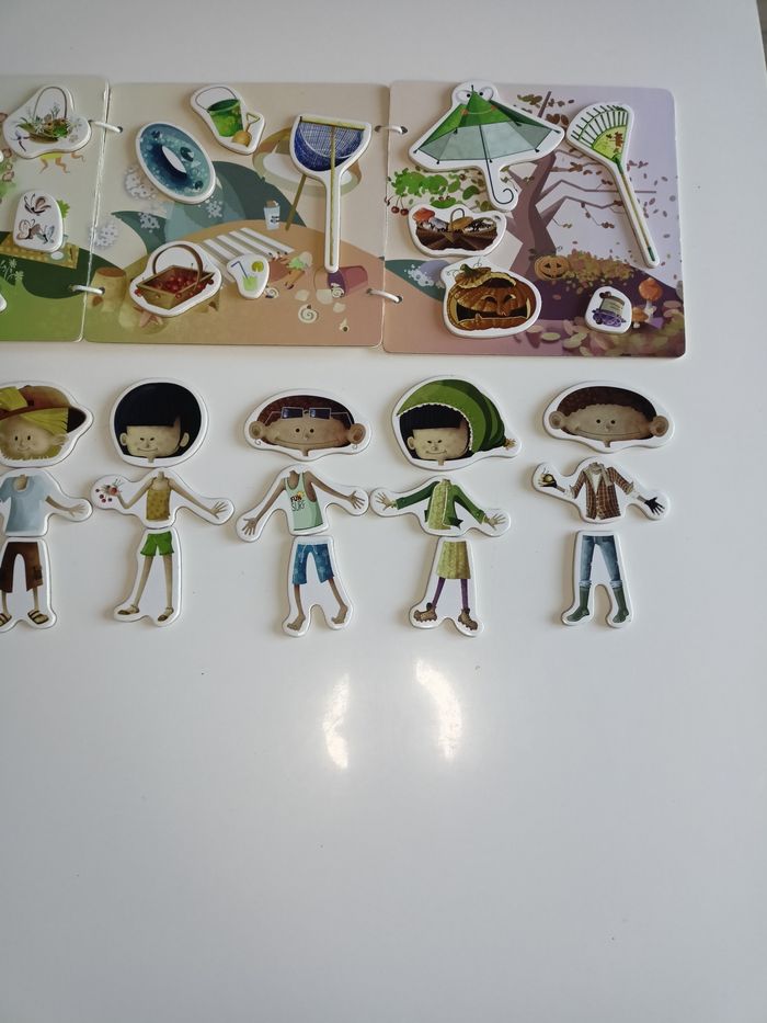 Meli mélo des saisons aimanté nature et découvertes complet - photo numéro 4