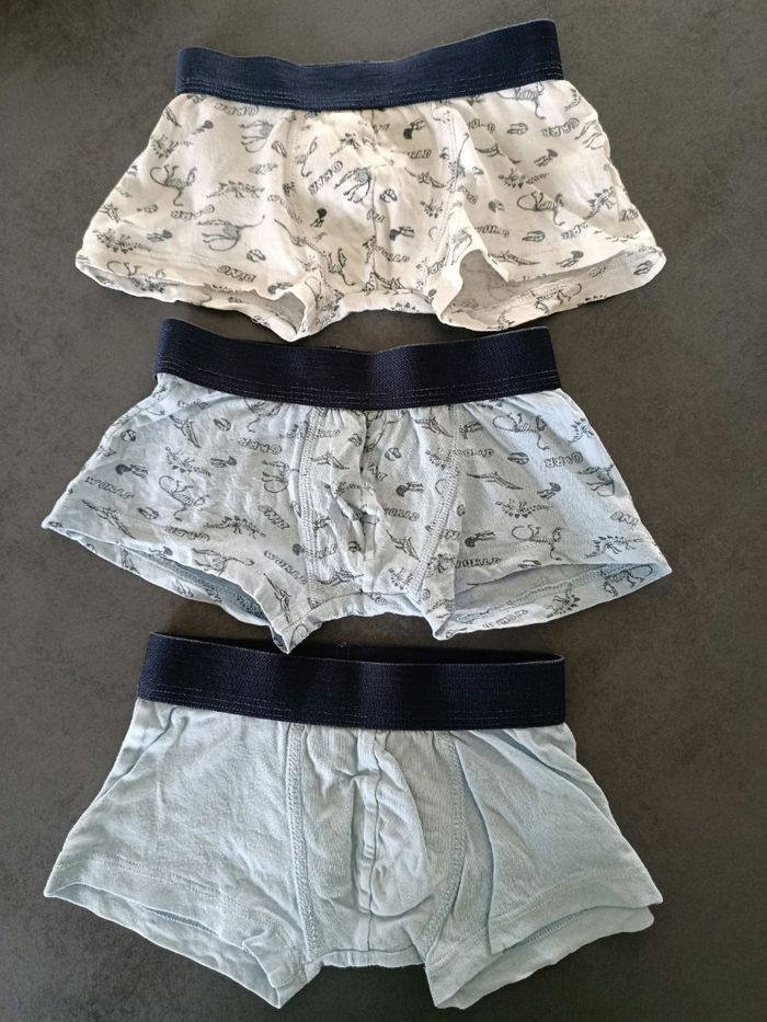 Lot boxers garçon 2-3 ans
