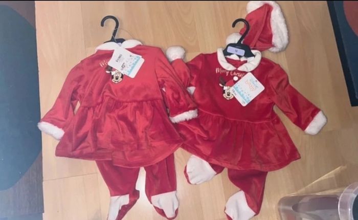 Pyjama de Noël fille 12 mois Minnie Disney baby - photo numéro 2