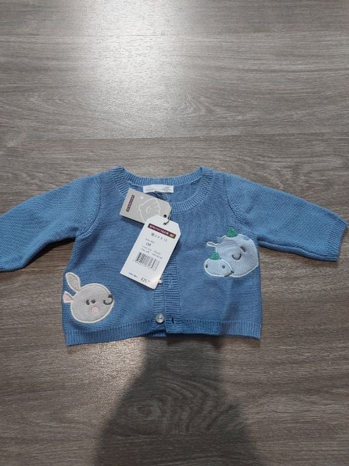 Gilet bébé garcon