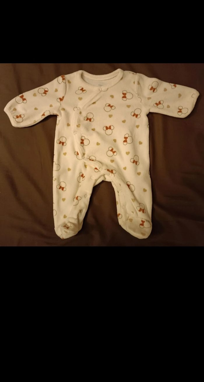 Pyjama dors-bien Minnie pour bébé fille