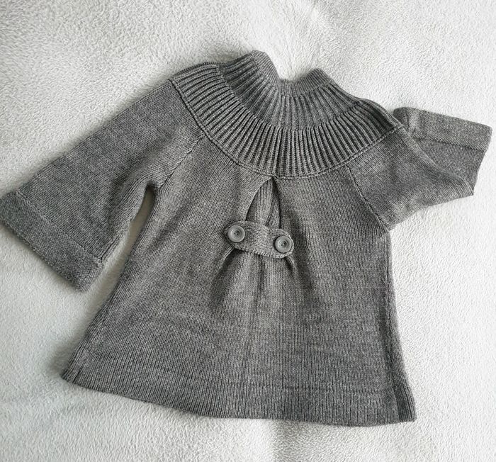 Gilet manches 3/4 gris - photo numéro 5