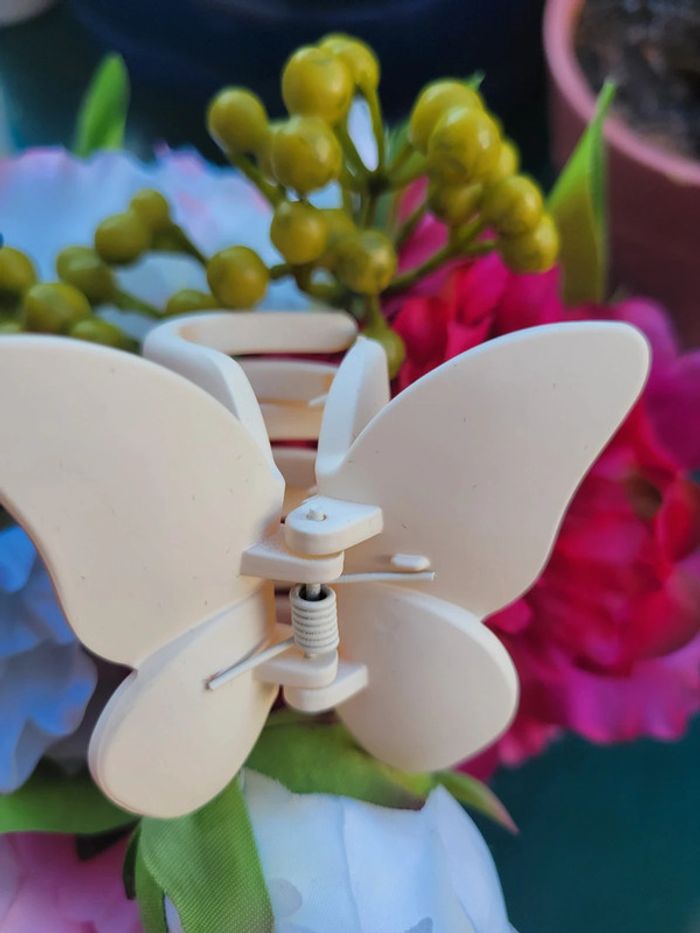 Pinces papillons 🦋 lot de 2 pinces - photo numéro 3