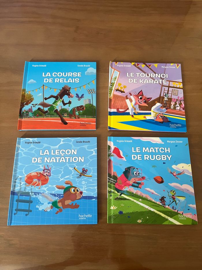 4 livres Mc Do Esprit Sportif Hachette Jeunesse