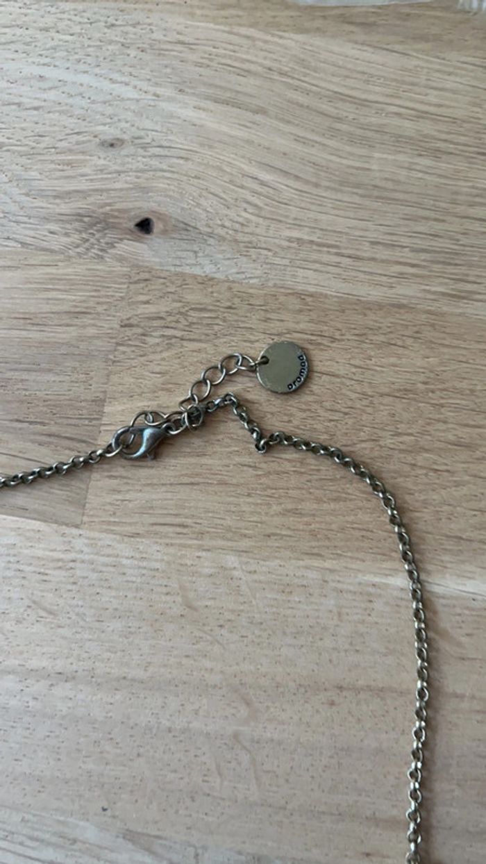 Collier promod argent et doré - photo numéro 2