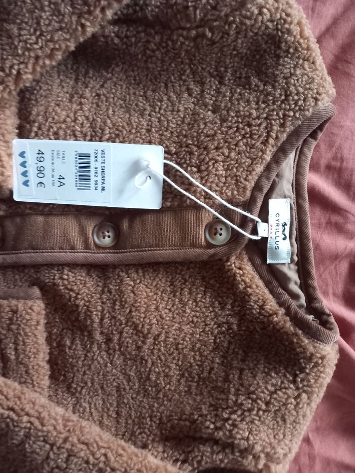 Veste sherpa cyrillus - photo numéro 2