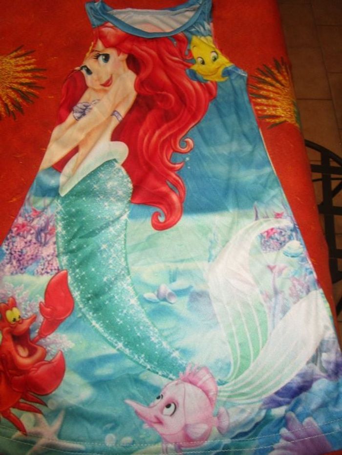 robe été ariel 3 ans