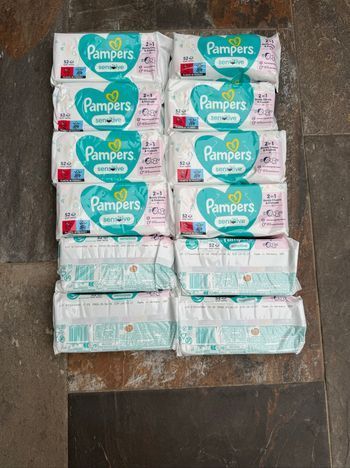 Lingettes Pampers Sensitive