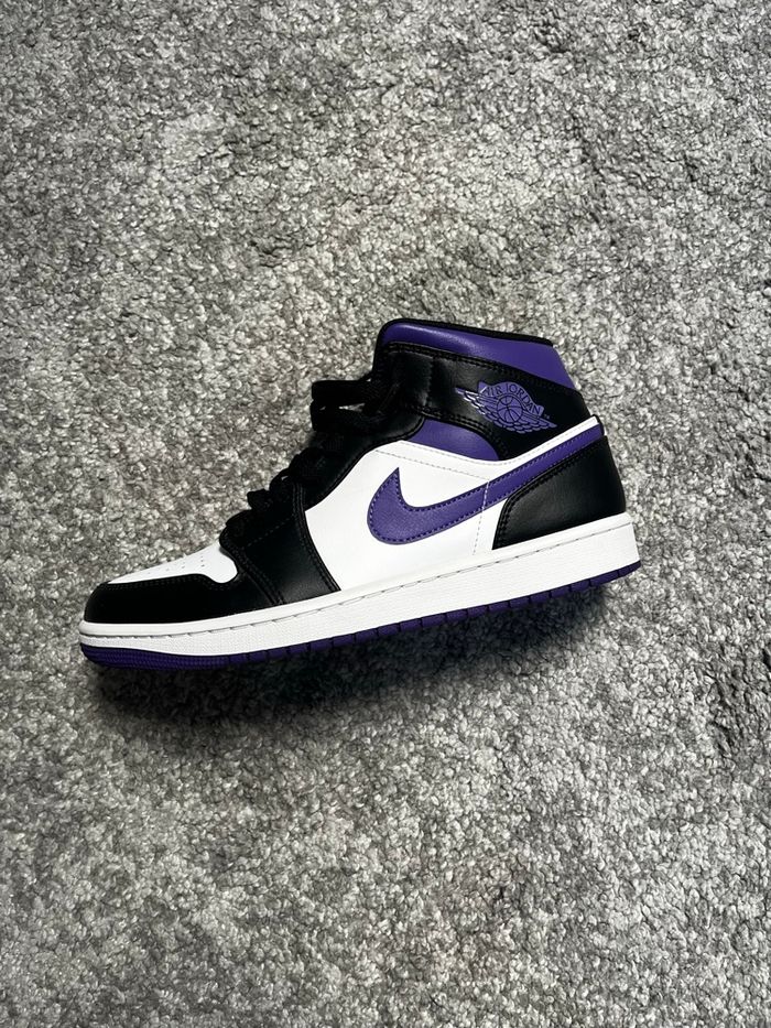 Jordan 1 Mid dark iris - photo numéro 8