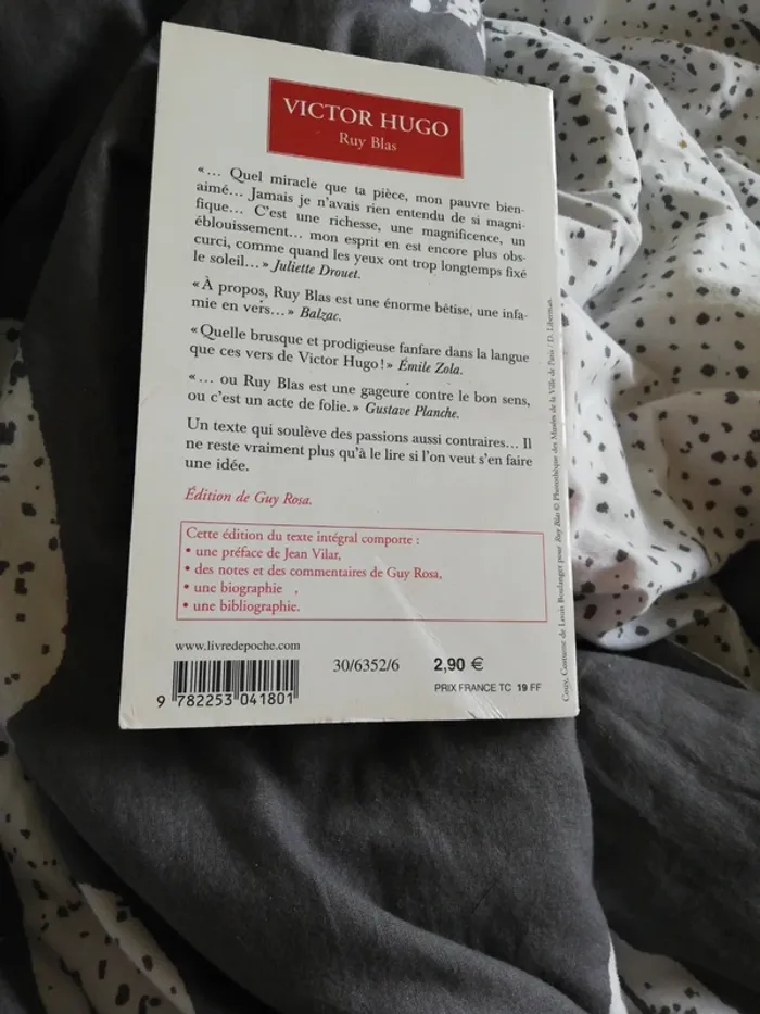 Livre Victor Hugo "Ruy Blas" - photo numéro 2