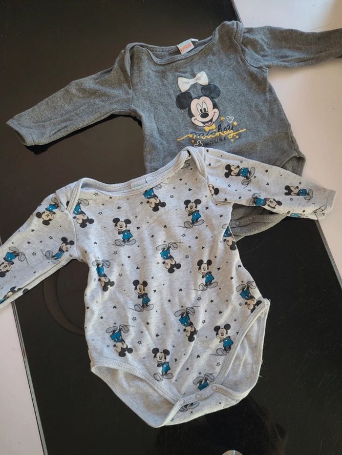 Lot de 2 body manche longue