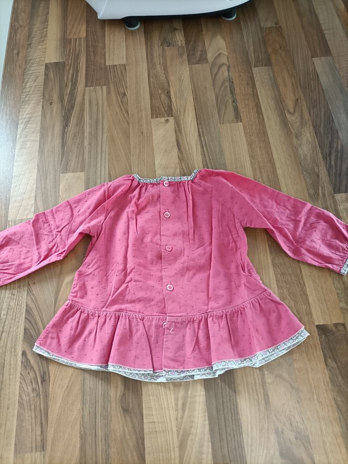 Blouse rose 18 mois animaux Sergent Major - photo numéro 5