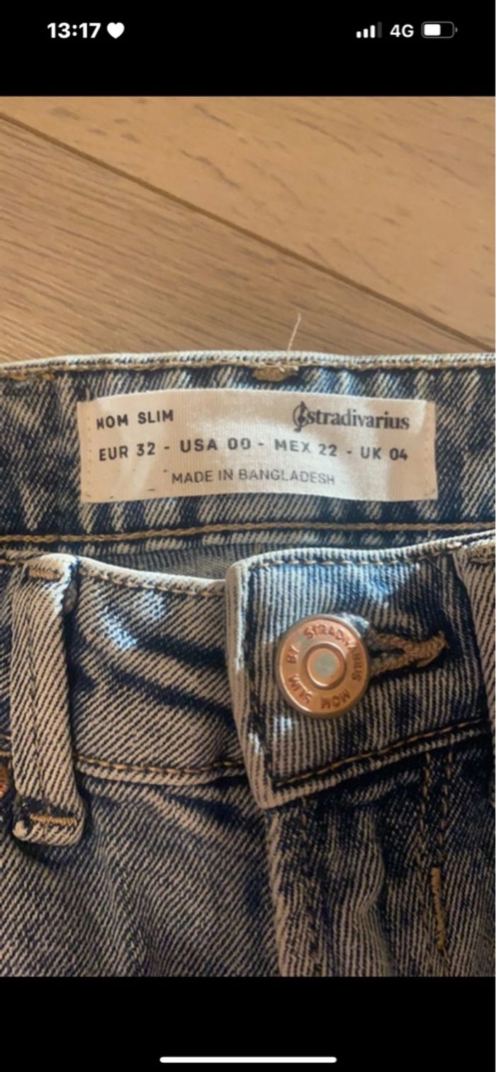 Jean mom Stradivarius - photo numéro 2