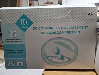 Coussinets d'allaitement