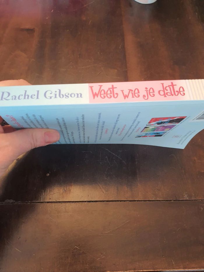 Boek Weet wie je date Rachel Gibson - photo numéro 3
