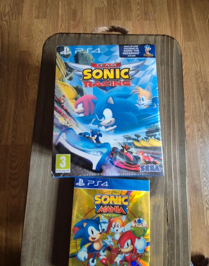 Lot 2 jeux ps4 sonic neuf sous blister - photo numéro 2